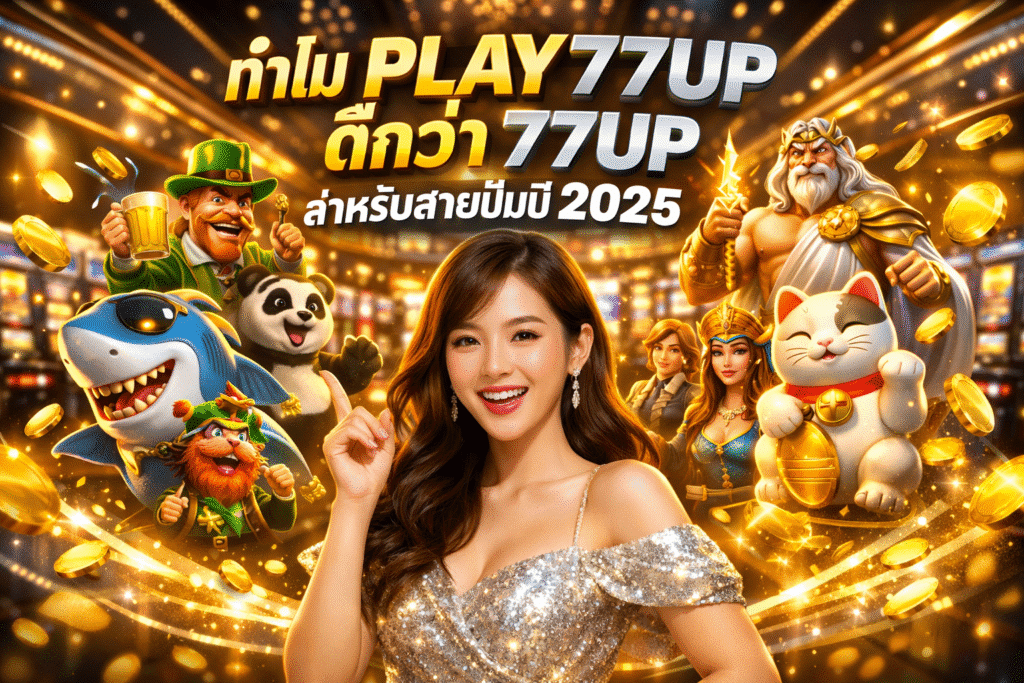 ทำไม PLAY77UP ดีกว่า 77UP สำหรับสายปั่นปี 2025